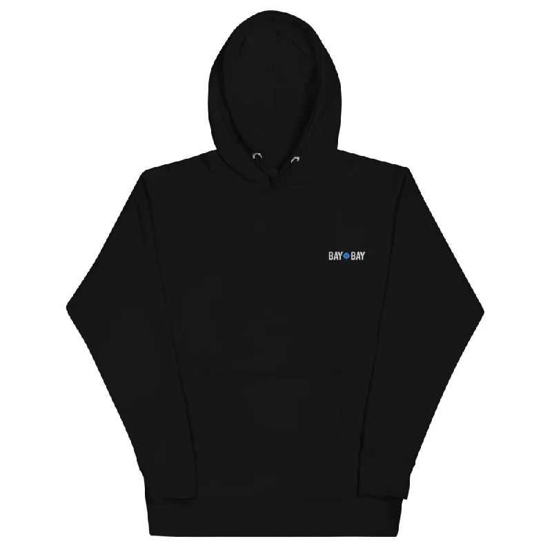 Tech - friendly men hoodie with a built - in headphone jack Bay to Bay Hoodie