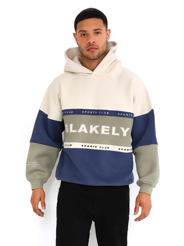 Water - resistant men hoodie for rainy days Alpine Relaxed Hoodie - Olive