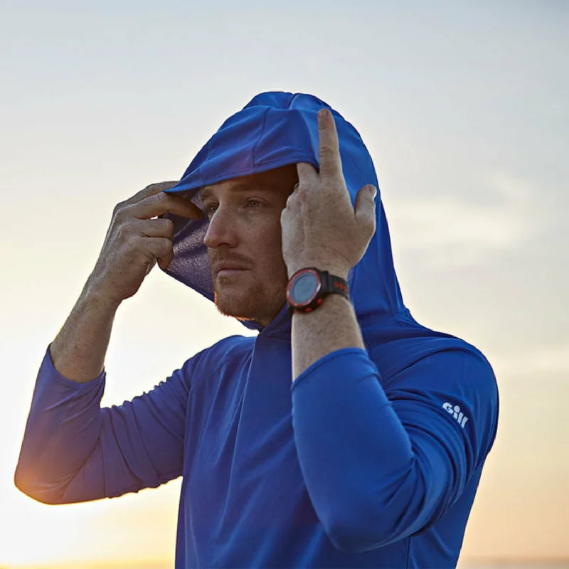 Fleece - lined men hoodie for extreme cold weather UV Protection Tech Hoody