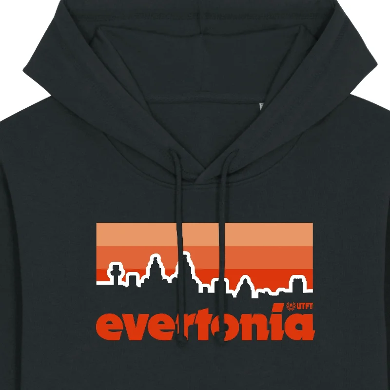 Camouflage - pattern men hoodie for outdoor enthusiasts Evertonia Skyline Hoodie