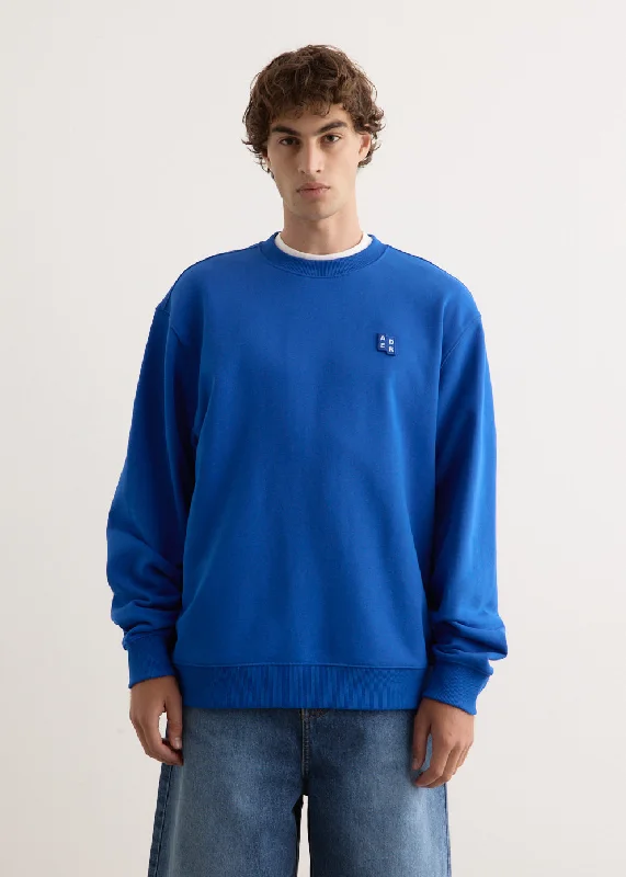 Men hoodie with a drawstring hood and adjustable hem Significant Patch Sweatshirt
