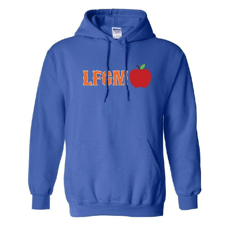 Retro - inspired men hoodie with a varsity logo LFGM Hoodie