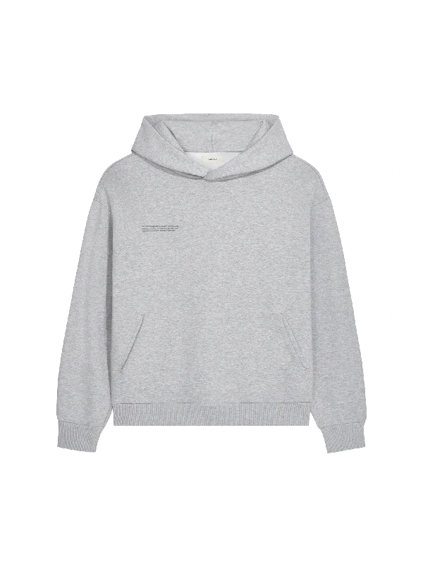 Thermal - insulated men hoodie for winter sports Mens DNA Hoodie—grey marl