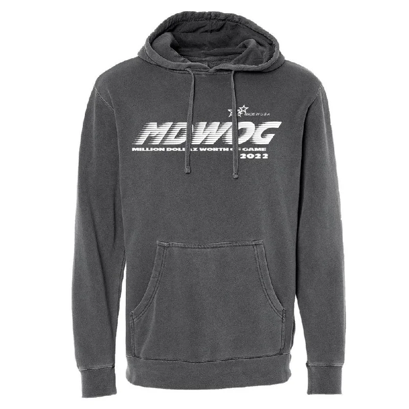 Men hoodie with a drawstring hood and adjustable hem MDWOG Logo Hoodie