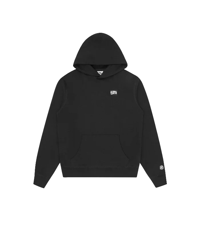 Graphic - printed men hoodie with anime motifs for otaku fans WOVEN PATCH ARCH LOGO POPOVER HOOD - BLACK Graphic - printed men hoodie with anime motifs for otaku fans WOVEN PATCH ARCH LOGO POPOVER HOOD - BLACK