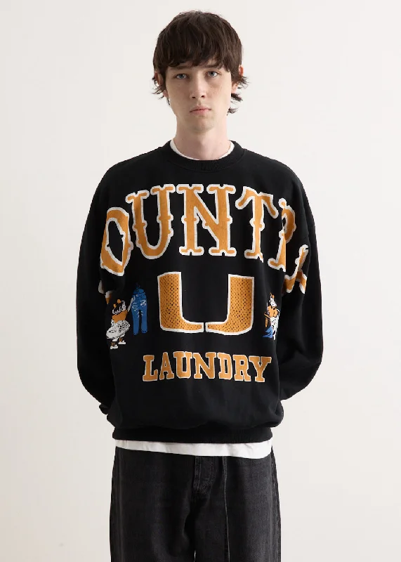 Plus - size men hoodie with a roomy fit for comfort 30/-SWT Knit BIG Sweatshirt (BIG KOUNTRY)
