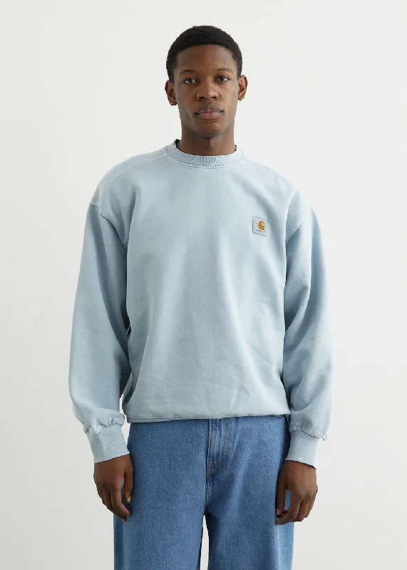 Retro - inspired men hoodie with a varsity logo Vista Sweatshirt
