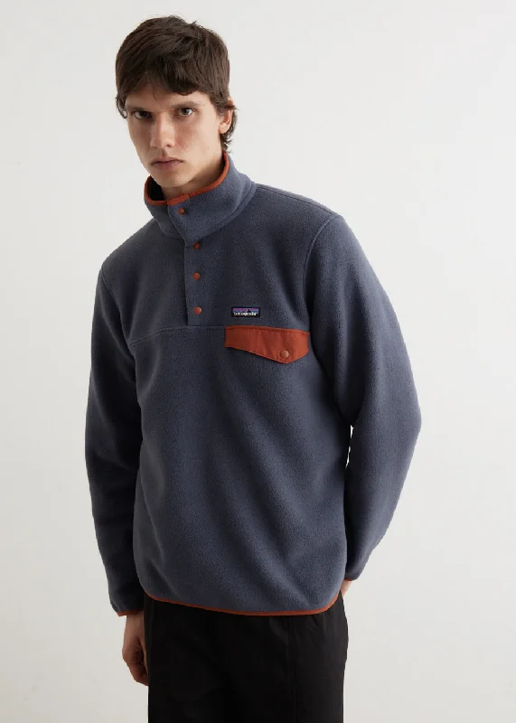 Men hoodie with a kangaroo pocket and ribbed cuffs Lightweight Synchilla® Snap-T® Pullover Men hoodie with a kangaroo pocket and ribbed cuffs Lightweight Synchilla® Snap-T® Pullover