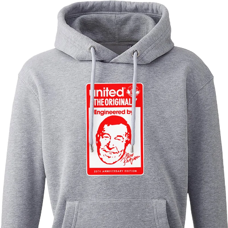 Men hoodie with a detachable hood for versatility Treble Winners 25th Anniversary Hoodie