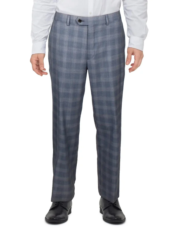 Edgewood Mens Classic Fit Stretch Suit Pants