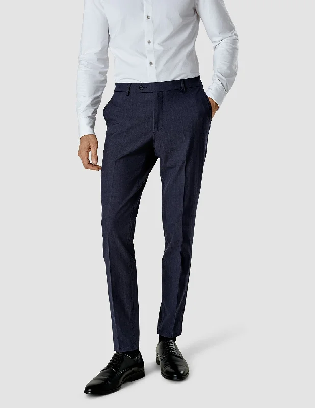 Essential Suit Pants Slim Dark Navy