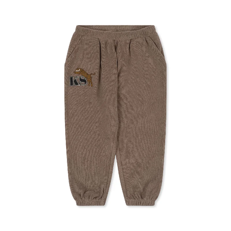 Konges Sløjd Itty Tracksuit Pants GOTS Desert Taupe