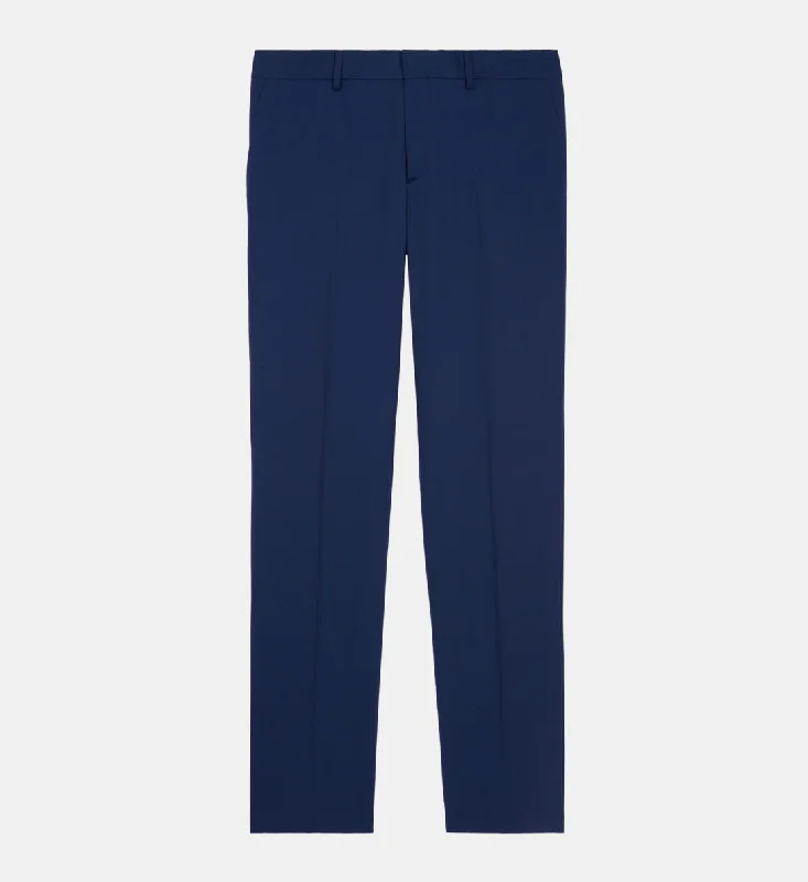 Navy Blue Suit Pants