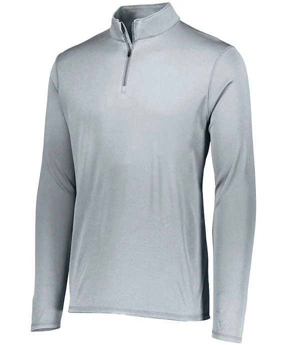 2785 - Augusta Sportswear Adult Attain Quarter-Zip Pullover Shirt | Silver