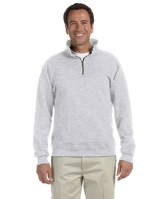 Camouflage men's quarter - zip for outdoor enthusiasts4528 - Jerzees Adult Super Sweats® NuBlend® Fleece Quarter-Zip Pullover | Ash Camouflage men's quarter - zip for outdoor enthusiasts4528 - Jerzees Adult Super Sweats® NuBlend® Fleece Quarter-Zip Pullover | Ash