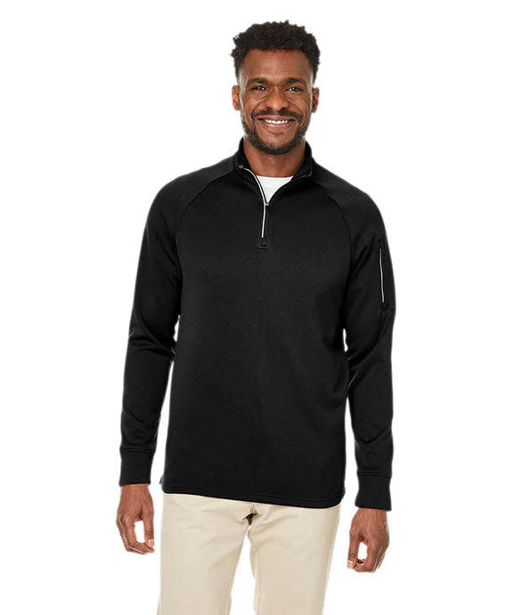 Men's quarter - zip with a reversible design for double the styleCE801 - Core 365 Unisex Fusion ChromaSoft™ Fleece Quarter-Zip | Black Men's quarter - zip with a reversible design for double the styleCE801 - Core 365 Unisex Fusion ChromaSoft™ Fleece Quarter-Zip | Black