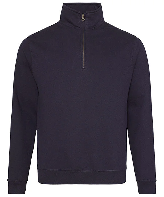 JHA046 - Just Hoods By AWDis Unisex Sophomore Quarter-Zip Fleece | Oxford Navy