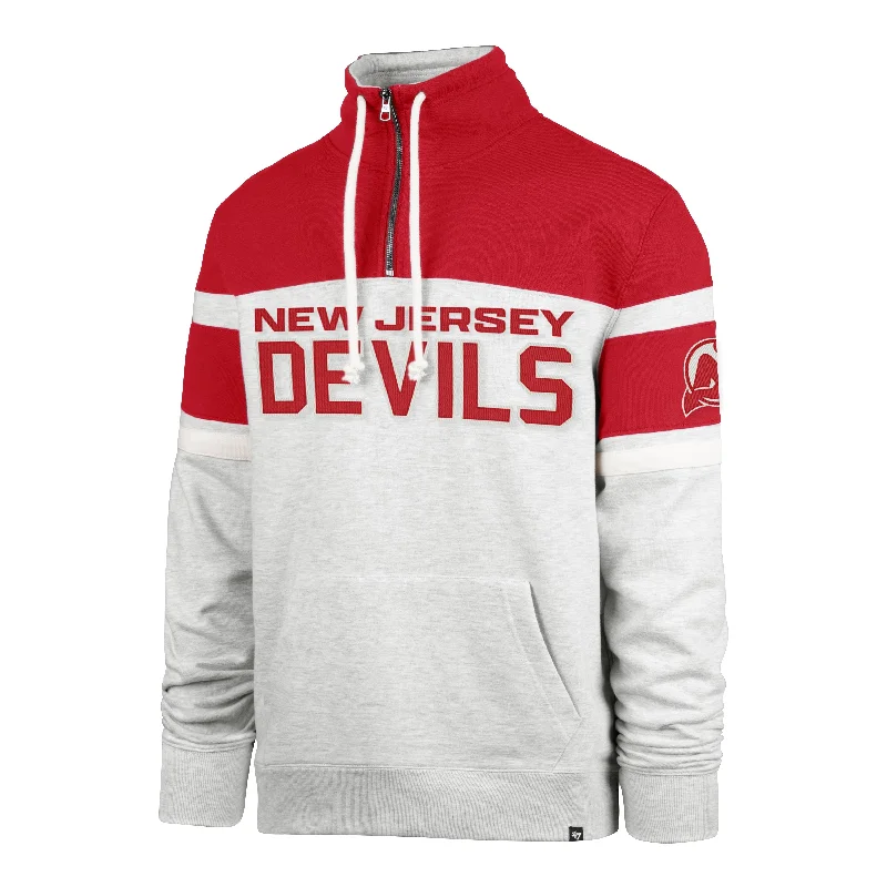 NEW JERSEY DEVILS ARENA AMP '47 BAY RIDGE 1/4 ZIP