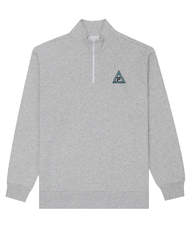 Dowe 1/4 Zip Sweatshirt in Heather