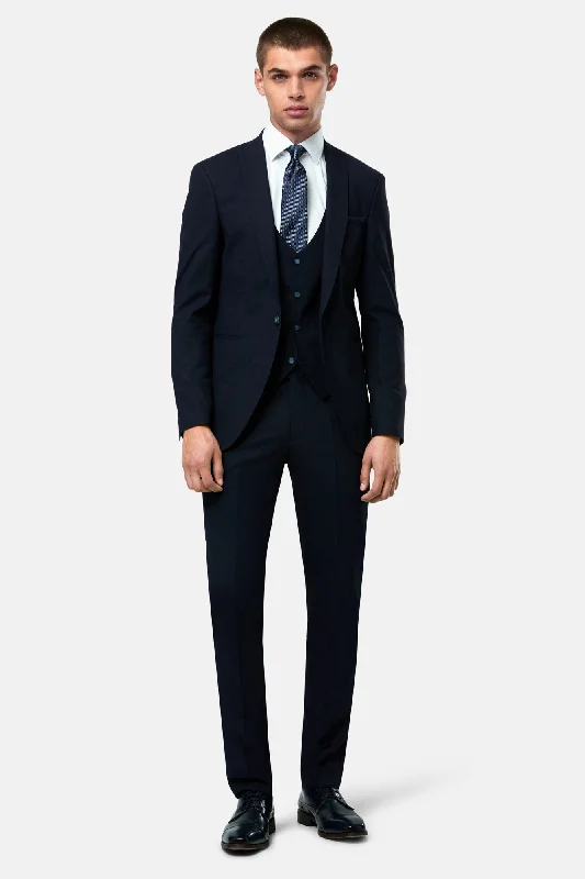 Men's Single - Breasted Cashmere Blazer in Camel for a Luxurious and Elegant Winter LookAntoine Navy Men's Single - Breasted Cashmere Blazer in Camel for a Luxurious and Elegant Winter LookAntoine Navy