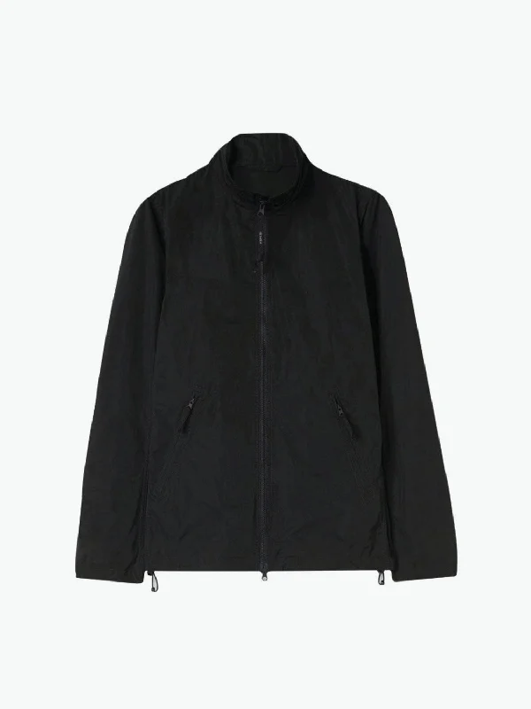 Aspesi Shell Hooded Jacket Black