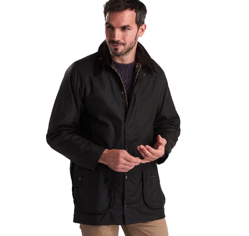 Bomber men jackets with ribbed cuffs for a classic 80s styleBarbour Men's Classic Beaufort Wax Jacket Bomber men jackets with ribbed cuffs for a classic 80s styleBarbour Men's Classic Beaufort Wax Jacket