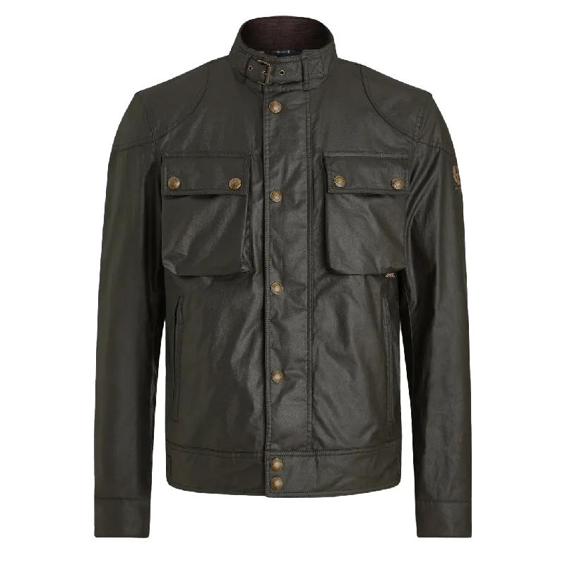 Denim men jackets with embroidered patches for a personalized touchBelstaff Racemaster Jacket Faded Olive Denim men jackets with embroidered patches for a personalized touchBelstaff Racemaster Jacket Faded Olive