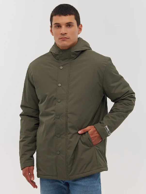 Corduroy men jackets in earthy tones for a rustic charmBraxel Longline Jacket