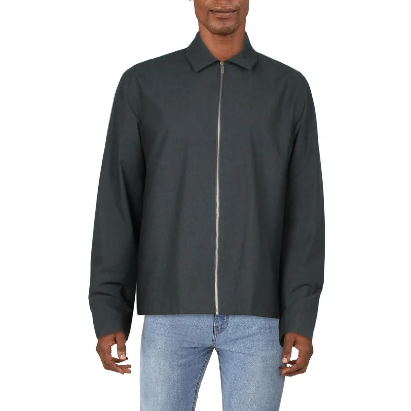 Waterproof men jackets with taped seams for heavy rain protectionCalvin Klein Mens Collar Shirt Jacket Waterproof men jackets with taped seams for heavy rain protectionCalvin Klein Mens Collar Shirt Jacket