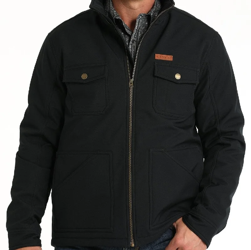 Cinch Men's Concealed Carry Bonded Jacket in Black