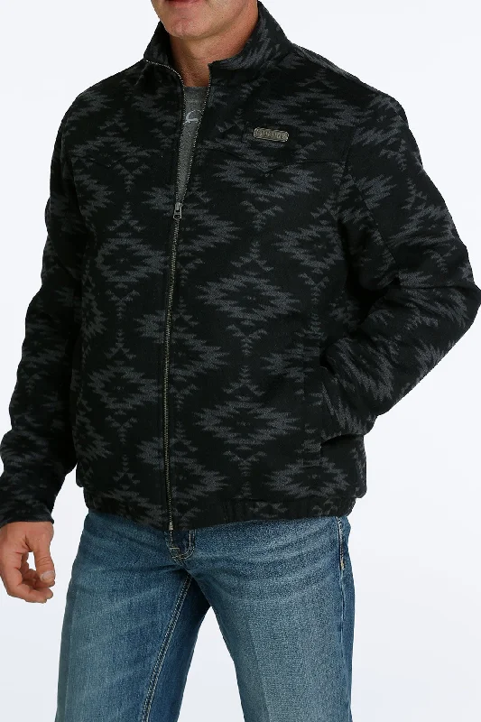 Men jackets with a hidden interior pocket for secure storageCinch Men's Wooly Concealed Carry Bonded Jacket in Black Men jackets with a hidden interior pocket for secure storageCinch Men's Wooly Concealed Carry Bonded Jacket in Black