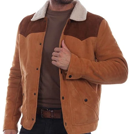 Tailored men jackets to pair with formal trousers for business meetingsScully Men's Suede Leather Jacket in Tan Tailored men jackets to pair with formal trousers for business meetingsScully Men's Suede Leather Jacket in Tan
