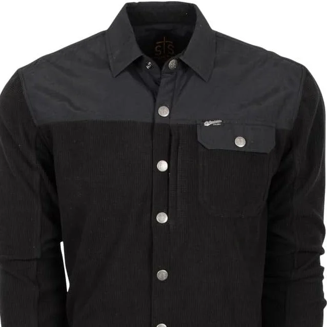 Men jackets with a media - friendly pocket for easy access to gadgetsSTS Ranchwear Men's Hudson Shirt Jacket Men jackets with a media - friendly pocket for easy access to gadgetsSTS Ranchwear Men's Hudson Shirt Jacket