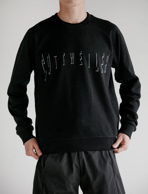Tailored men's knit tops for a more formal setting​Signature 2.0 Sweat Black
