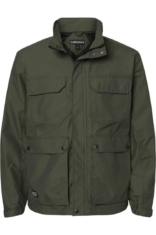 Slim - fit leather men jackets with a distressed finish for a rugged lookDRI DUCK Field Jacket Slim - fit leather men jackets with a distressed finish for a rugged lookDRI DUCK Field Jacket
