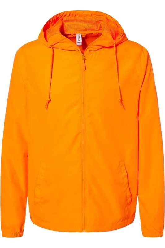 Stretch - fabric men jackets for unrestricted movement during workoutsIndependent Trading Co. Lightweight Windbreaker Full-Zip Jacket Stretch - fabric men jackets for unrestricted movement during workoutsIndependent Trading Co. Lightweight Windbreaker Full-Zip Jacket