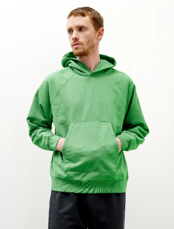 Super Weighted Hoodie Bright Green