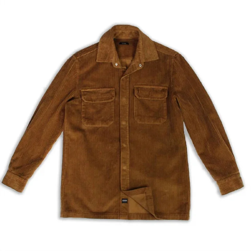 Slim - fit leather men jackets with a distressed finish for a rugged lookMen's Asheville Corduroy Jacket In Camel Slim - fit leather men jackets with a distressed finish for a rugged lookMen's Asheville Corduroy Jacket In Camel