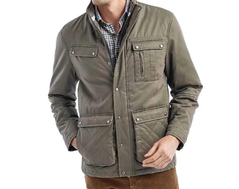 Men jackets with a hidden interior pocket for secure storageMen's Norton Utility Jacket In Pine Men jackets with a hidden interior pocket for secure storageMen's Norton Utility Jacket In Pine
