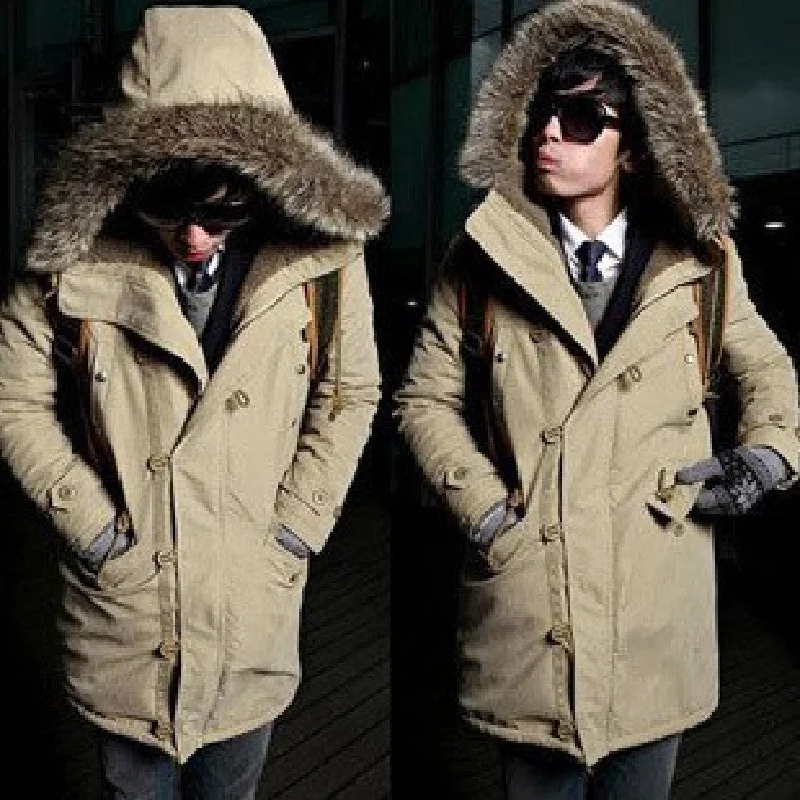 Performance - driven men jackets with breathable fabric for sportsMen's Warm Overcoat Winter Coat Parka Cotton Jackets Performance - driven men jackets with breathable fabric for sportsMen's Warm Overcoat Winter Coat Parka Cotton Jackets