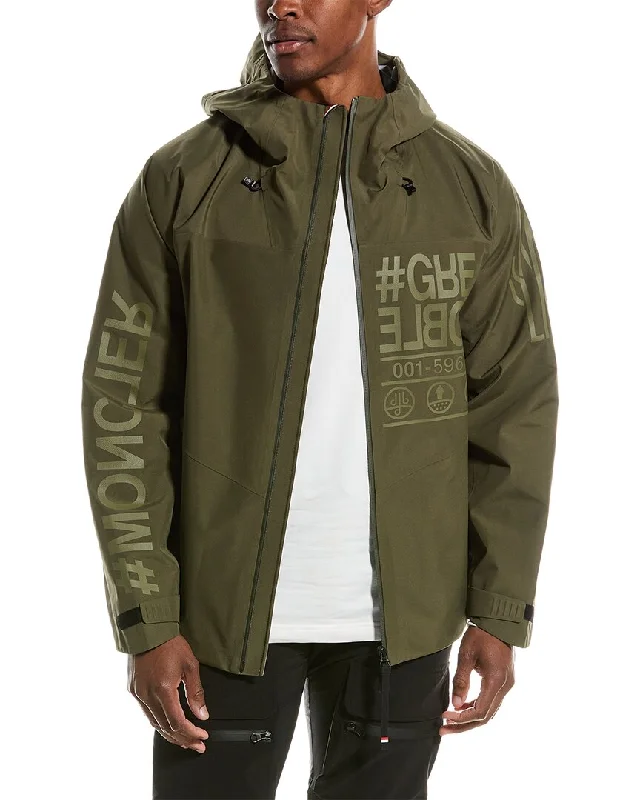Windbreaker men jackets with UV protection for outdoor activitiesMoncler Fel Jacket