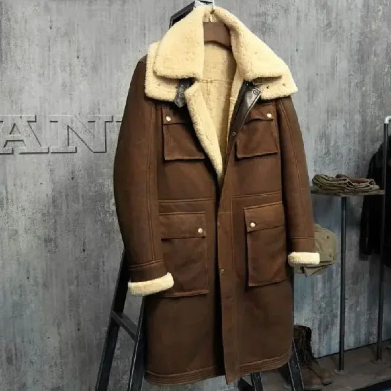 Tailored men jackets to pair with formal trousers for business meetingsNew Men’s Shearling Coat Sheepskin Jacket Tailored men jackets to pair with formal trousers for business meetingsNew Men’s Shearling Coat Sheepskin Jacket