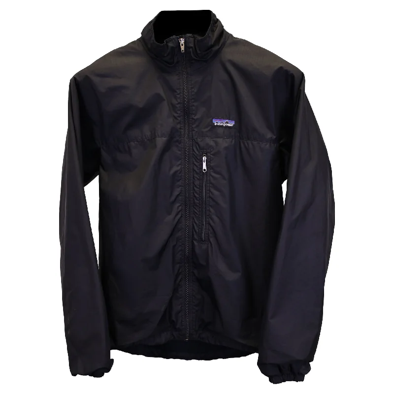 Lightweight men jackets made from recycled nylon for eco - friendly travelPatagonia Zip Windbreaker Jacket in Navy Blue Nylon Canvas Lightweight men jackets made from recycled nylon for eco - friendly travelPatagonia Zip Windbreaker Jacket in Navy Blue Nylon Canvas