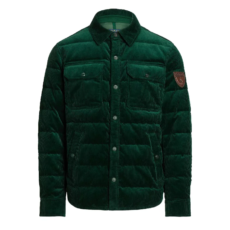 Windbreaker men jackets with UV protection for outdoor activitiesPolo Ralph Lauren Quilted Corduroy Down Jacket College Green Windbreaker men jackets with UV protection for outdoor activitiesPolo Ralph Lauren Quilted Corduroy Down Jacket College Green