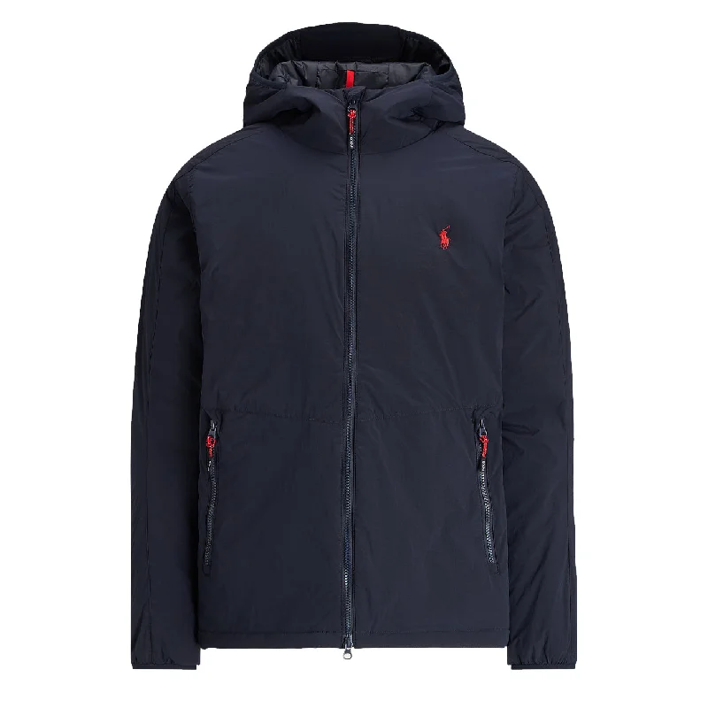 Denim men jackets with embroidered patches for a personalized touchPolo Ralph Lauren Stretch Hooded Jacket Collection Navy Denim men jackets with embroidered patches for a personalized touchPolo Ralph Lauren Stretch Hooded Jacket Collection Navy