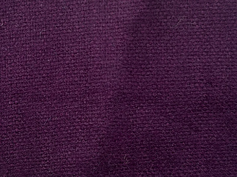 Men's Metallic - Trimmed Blazer in Silver for a Glamorous and Eye - Catching Party AttirePrecut of 1.5 Meter Purple Plain Light Weight Acrylic Wool Fabric