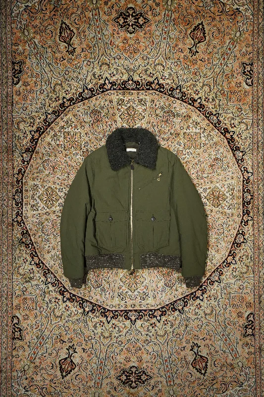 Tailored men jackets to pair with formal trousers for business meetingsGLEAM FLIGHT JACKET (EARTH GREEN) Tailored men jackets to pair with formal trousers for business meetingsGLEAM FLIGHT JACKET (EARTH GREEN)