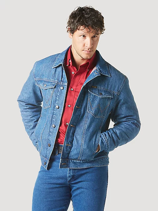 Lightweight men jackets made from recycled nylon for eco - friendly travelWrangler Men's Flannel Lined Western Denim Jacket Lightweight men jackets made from recycled nylon for eco - friendly travelWrangler Men's Flannel Lined Western Denim Jacket