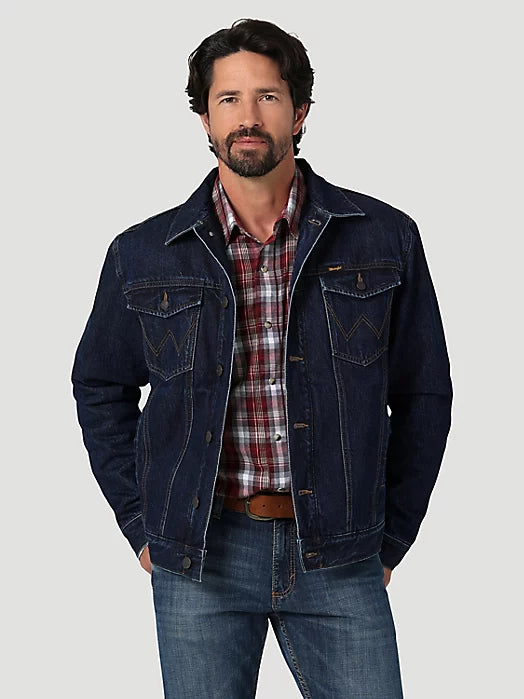 Windbreaker men jackets with UV protection for outdoor activitiesWrangler Men's Retro Unlined Denim Jacket Windbreaker men jackets with UV protection for outdoor activitiesWrangler Men's Retro Unlined Denim Jacket