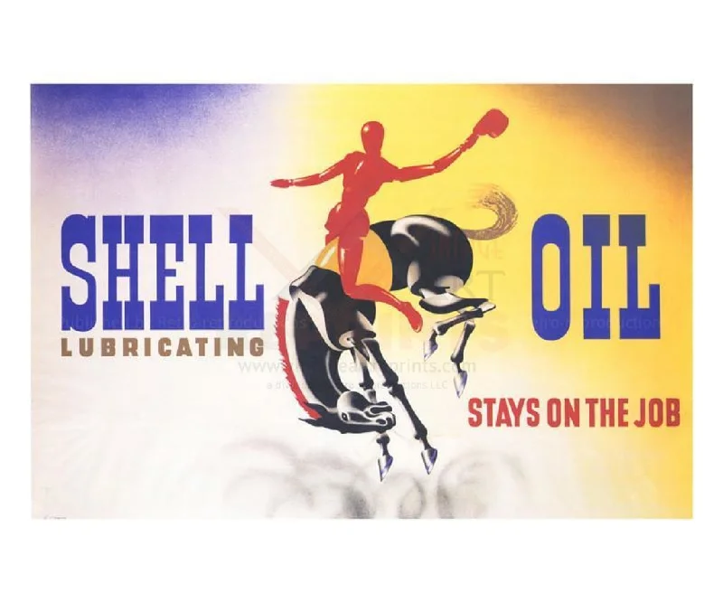 Shell Oil Stays on the Job